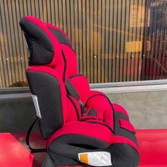 Nebio PoPPit ジュニアシート 赤・黒の画像