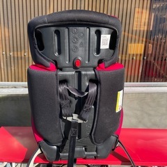 Nebio PoPPit ジュニアシート 赤・黒の画像