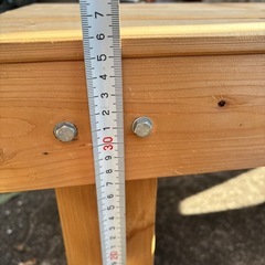 ベンチ入荷しました！座るも良しインテリアに使うも良し✌️早い者勝ち！の画像