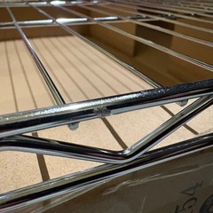 【未使用】スチールラック 棚板のみ（１枚）22mmポール径用の画像