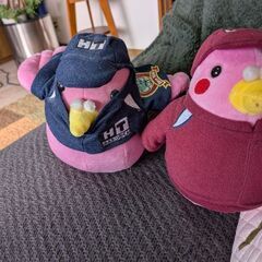 トヨタのぬいぐるみ2個の画像