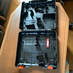 ブラック&デッカーのドリルケースの画像