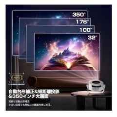 新品　プロジェクターの画像