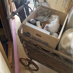 レトロな乳母車の画像