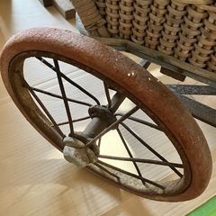 レトロな乳母車の画像