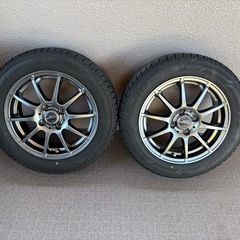 185/60R15 スタッドレスタイヤ&ホイール4本セットの画像
