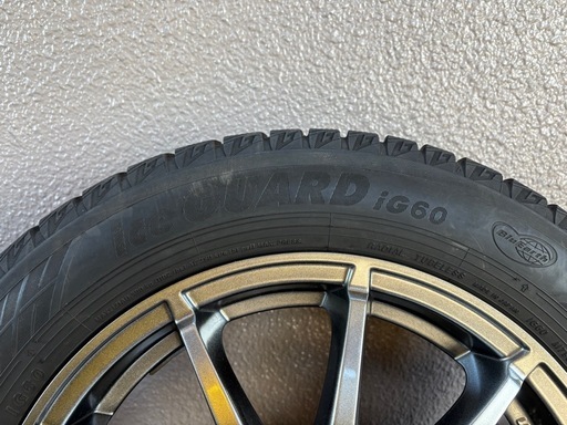 185/60R15 スタッドレスタイヤ&ホイール4本セットの通販はau PAY 