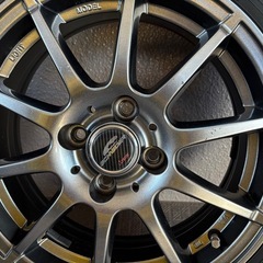 185/60R15 スタッドレスタイヤ&ホイール4本セットの画像