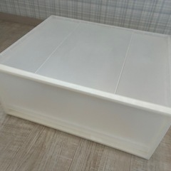 無印良品 半透明衣装ケース①の画像