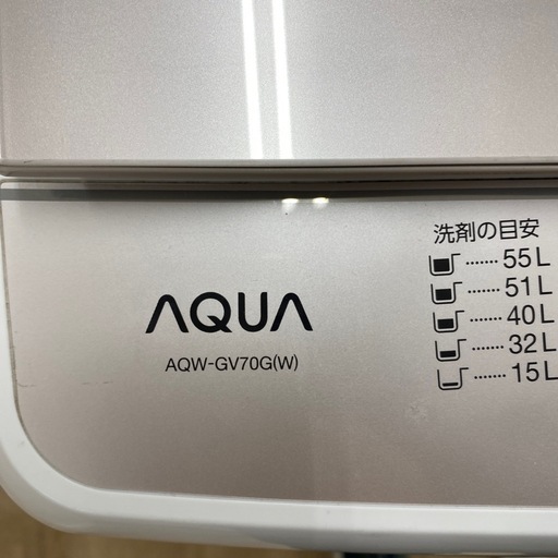 AQUA全自動洗濯機【トレファク東大阪店】