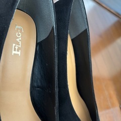 Flag-j ブラック ハイヒール 24cmの画像