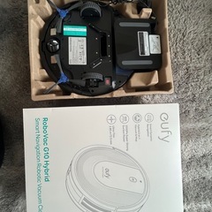 ロボット掃除機 Eufy RoboVac G10 Hybrid ホワイト の画像