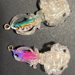 アオリイカ　キーホルダー　エギングの画像