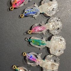 アオリイカ　キーホルダー　エギングの画像