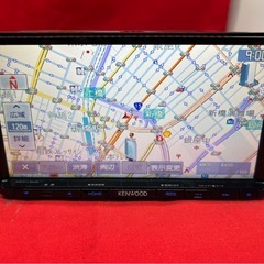 美品⭐︎上級ナビ⭐︎KENWOOD 最新地図　MDV-L503 新品バックカメラ付きの画像