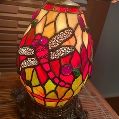 ステンドグラスランプの画像