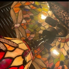 ステンドグラスランプの画像