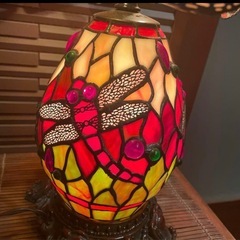 ステンドグラスランプの画像