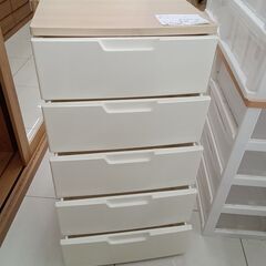 ★リユースのサカイ日立店★HJ8502  衣装ケース オフホワイト H99×D41×W56 クリーニング済み の画像