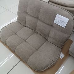 ★リユースのサカイ日立店★HJ8504  2人掛けソファ モカ H55×D52～102×W90 クリーニング済み の画像