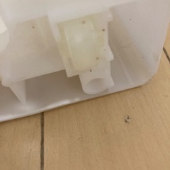 プラスティック製引き出し3段分　１段ずつ重ねれますバラせますの画像