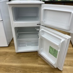 YAMADA ヤマダ ノンフロン冷凍冷蔵庫 YRZ-C09B1 2017年製 2ドア 定格内容積90L ホワイト のご紹介です！の画像