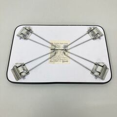 stp-3623　DCM　折りたたみ　ミニテーブル　45×30×19.7cm　ダークブラウン　UV塗装　鏡面テーブル　コンパクト　テーブル　台　折れ脚　ローテーブルの画像