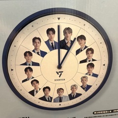 SEVENTEEN 掛け時計の画像