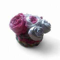 ハンドメイド品　ペーパーフラワーの画像