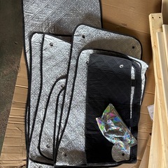 新品　複数在庫　8点セット スズキ エブリイ DA17W/DA17V 専用 サンシェード 8点 UVカットの画像