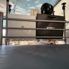 ロフトベッド シングル グレー　🚚配達可 要相談♪ ２枚目写真見にくくてすみません💦　デスクとセット割りあり✨の画像