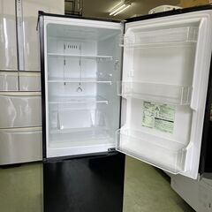 【リサイクルショップ ピカソ 小松原】🧊✨TOSHIBA ノンフロン冷凍冷蔵庫【GR-M15BS(K)／153L／2018年製／ブラック】✨★6828★の画像