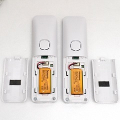 【美品2台セット】Panasonic パナソニックKX-FKD405-W 充電台付き 増設子機 ホワイトの画像