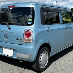 《平成27年式 おしゃれなアルトラパン ショコラ G》☆禁煙清潔内装◎機関快調◎外装イマイチな部分あるので格安！☆スマートキーX2個&プッシュスタート☆KENWOODナビ（MDV-L403）☆ETC☆アイドリングストップ☆【車両交換や下取りも応談】の画像