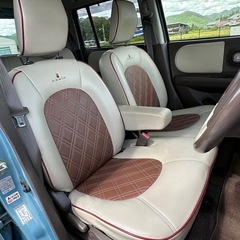 《平成27年式 おしゃれなアルトラパン ショコラ G》☆禁煙清潔内装◎機関快調◎外装イマイチな部分あるので格安！☆スマートキーX2個&プッシュスタート☆KENWOODナビ（MDV-L403）☆ETC☆アイドリングストップ☆【車両交換や下取りも応談】の画像