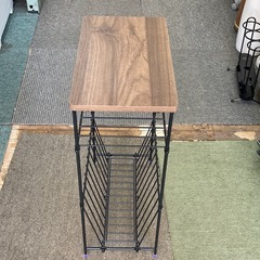 【リサイクルサービス八光】幅35cm　ニトリ　サイドテーブル(シェルフィ2 ミドルブラウン)の画像