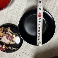 お正月　オードブル用、蓋付きお椀、汁椀のセットの画像