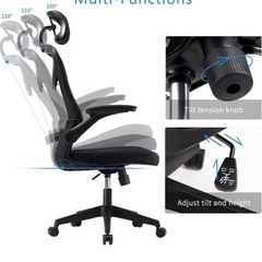 オフィスチェア デスクチェア 椅子の画像