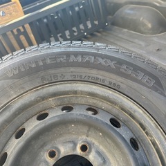 ハイエーススタットレスタイヤホイールセットの画像