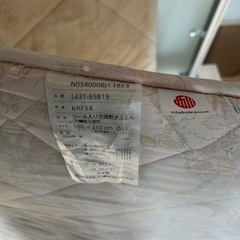 敷地布団　の画像