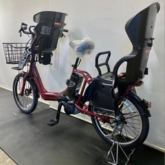 1年保証 送料無料　パナソニック　ギュット　20インチ　赤色　電動アシスト自転車　g1210の画像