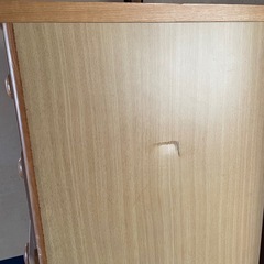 ミッキーマウスの整理タンスの画像