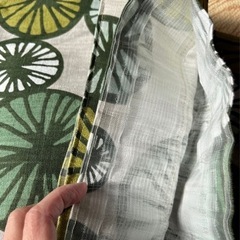 アクタス　イージーカーテン 取り付け金具付き マリメッコ風　北欧　ウニコの画像