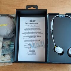 【中古動作確認美品】BOSE SOUNDSPORT　Bluetooth接続ワイヤレスイヤホンの画像