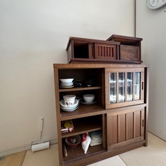 食器棚　値引き交渉可能の画像