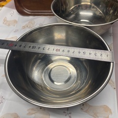 ステンレスボウルの画像