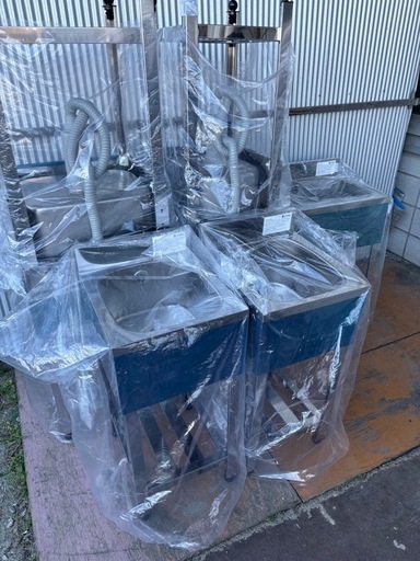 未使用　B品❗️お買い得　ポータブル1槽シンク！