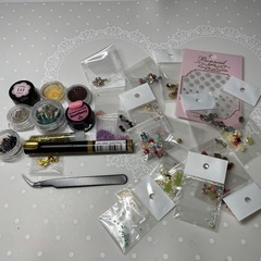 used★ジェルネイルライトUV/LEDライト★セルフネイル★ジェルネイルパーツおまけ有りりの画像