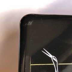 【決まりました】重箱三段　鶴と雲　手入れのしやすいプラスチック製の画像