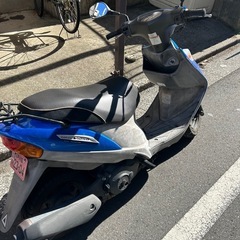 アドレスＶ125（青）【即ノリ可、自賠責付き】の画像